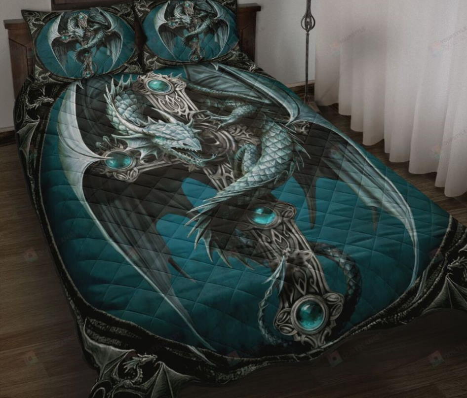 Gothic Dragon All Over Printed 3D Bedding Set