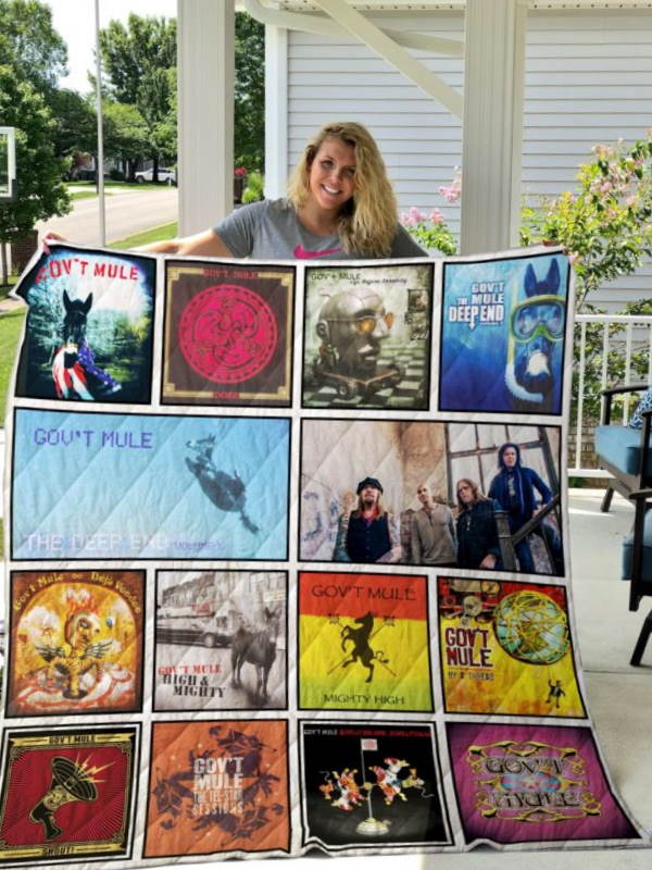 Govt Mule 3D  All Over Printed Quilt Blanket