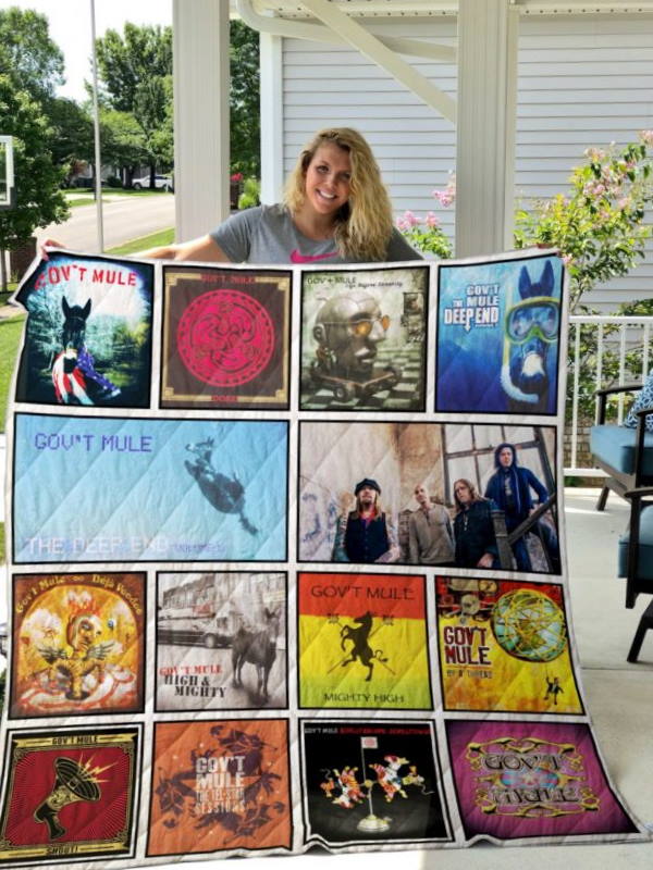 Govt Mule 3D  All Over Printed Quilt Blanket