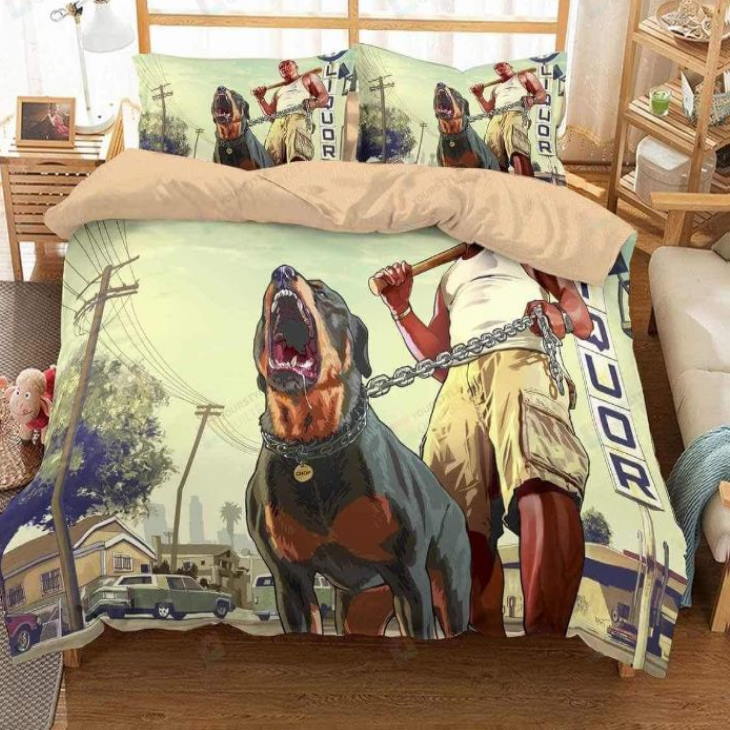 Grand Theft Auto 3D  Bedding Set