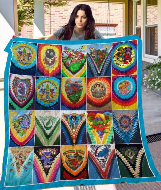 Grateful Dread 3D Quilt Blanket