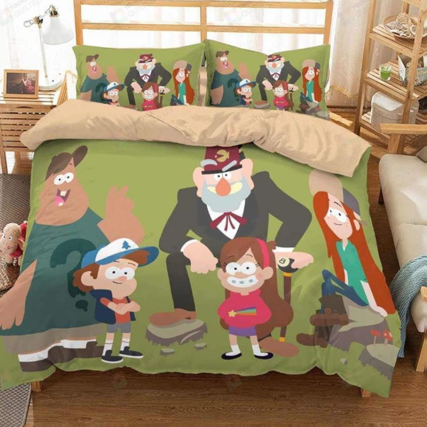 Gravity Falls All Over Printed 3D Bedding Set