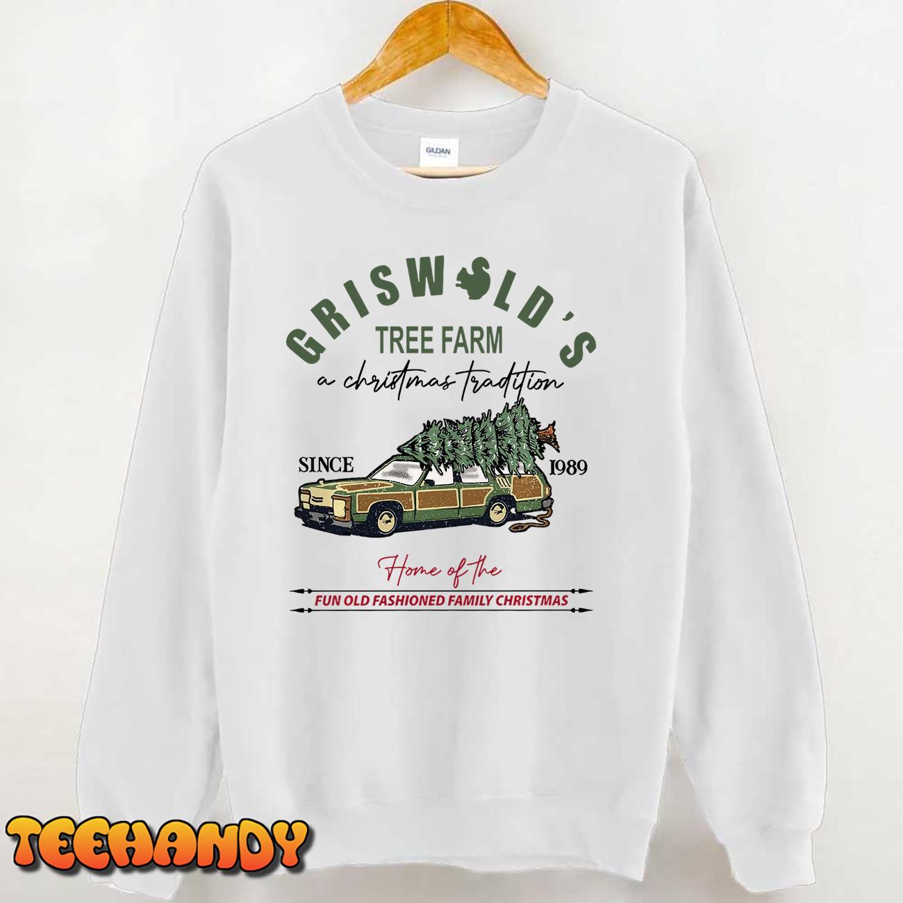 Griswold’s Tree Farm Since 1989 Graphic Pullover Sweatshirt