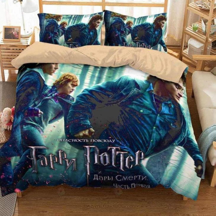 Harry Potter Poster 3D Bedding Set