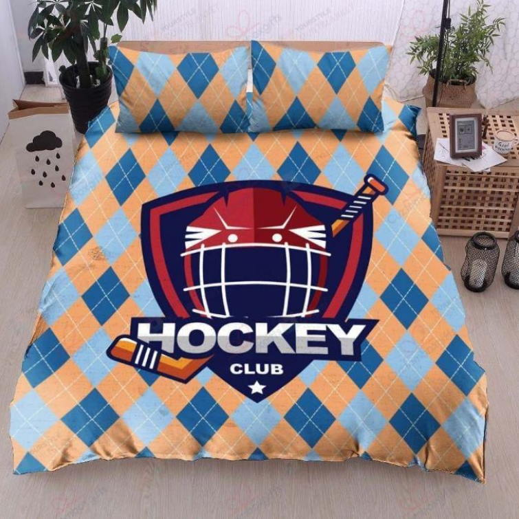 Hockey All Over Printed 3D Bedding Set