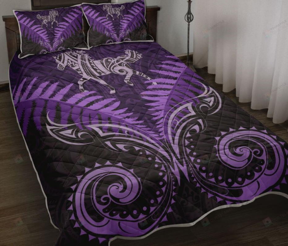 Horse Maori Tattoo 3D Bedding Set