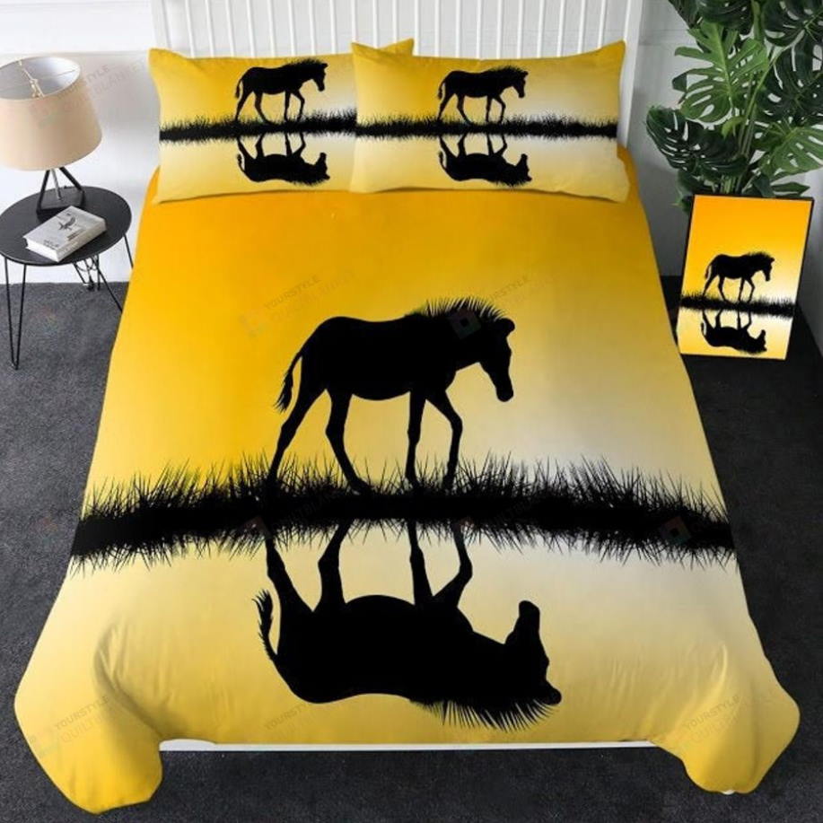 Horse Reflection 3D Bedding Set