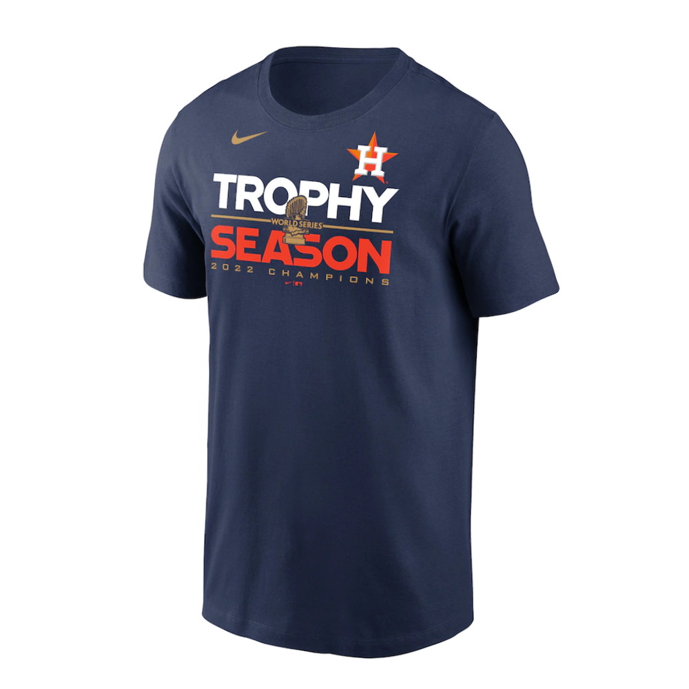 Houston Astros 2022 World Series Champions Commissioner’s Trophy T-Shirt