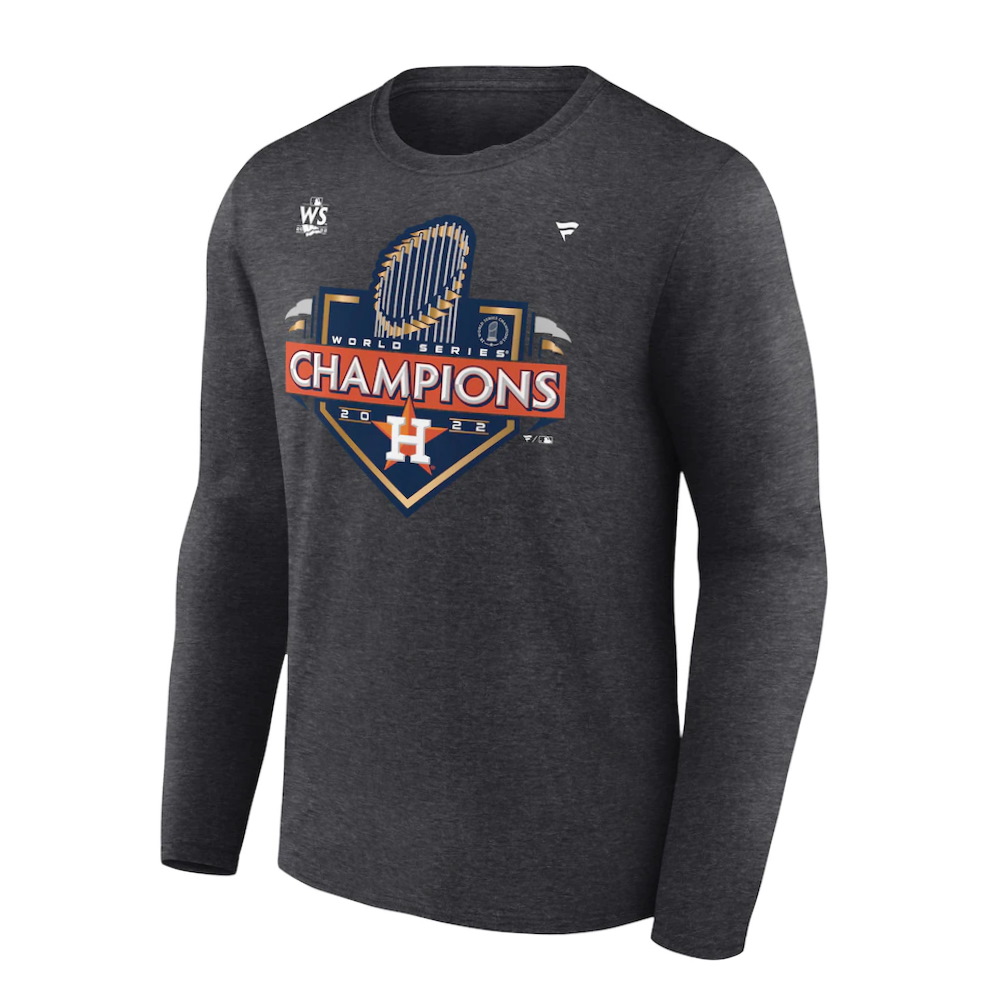 Houston Astros 2022 World Series Champions Locker Room Long Sleeve T-Shirt