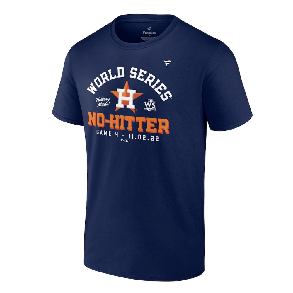 Houston Astros 2022 World Series No Hitter T-Shirt