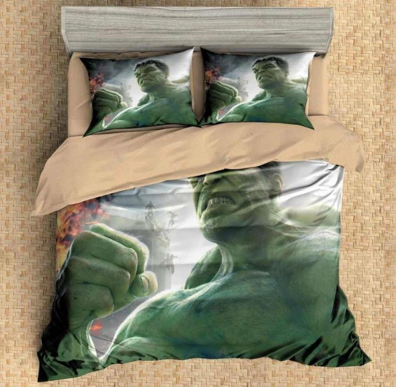 Hulk All Over Printed 3D Bedding Set