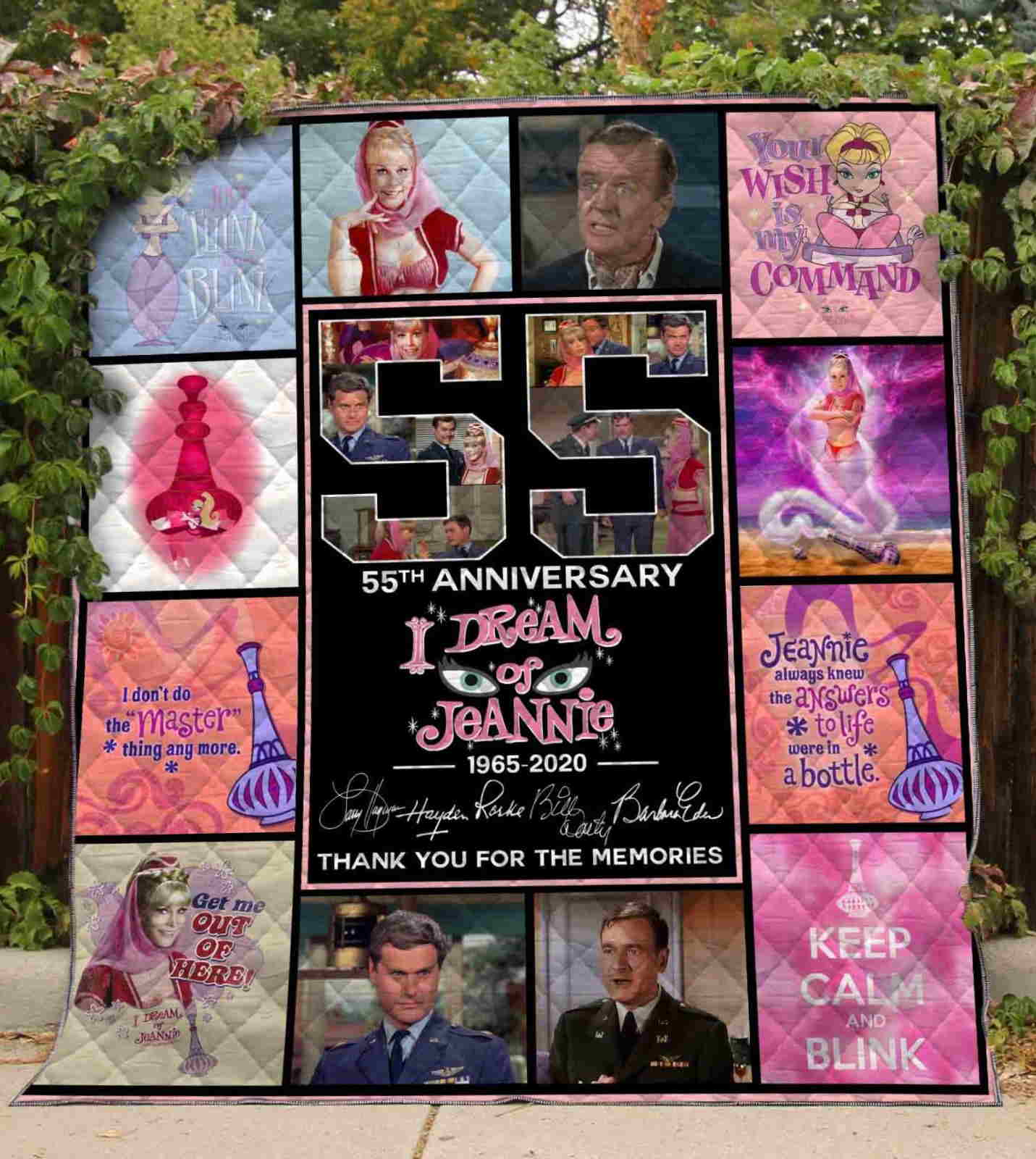 I  Dream Of Jeannie  All Over Printed 3D Quilt Blanket