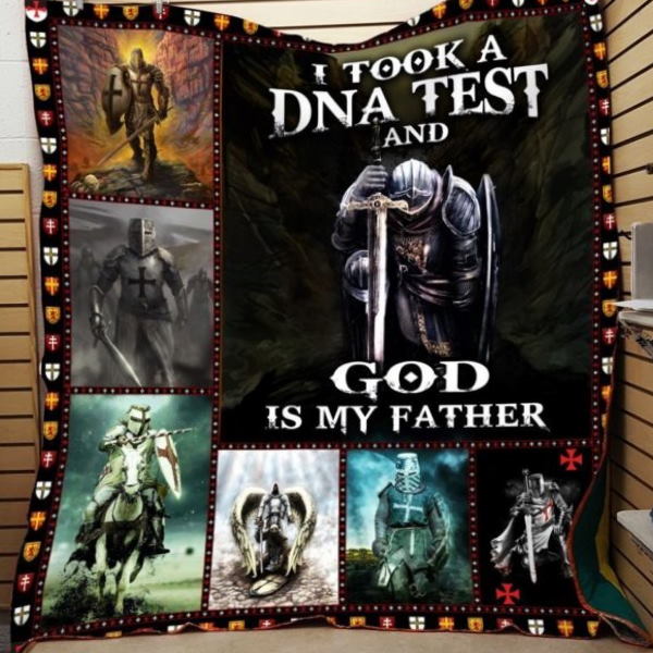 I Tookdna Test And God Is My Father Printing 3D Quilt Blanket