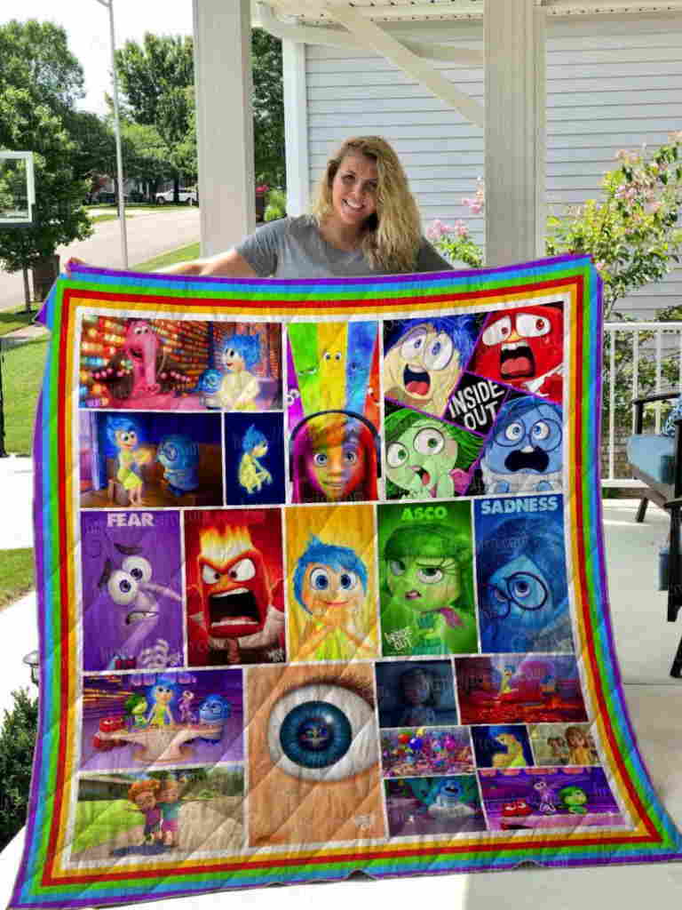 Inside Out All Over Printed 3D Quilt Blanket