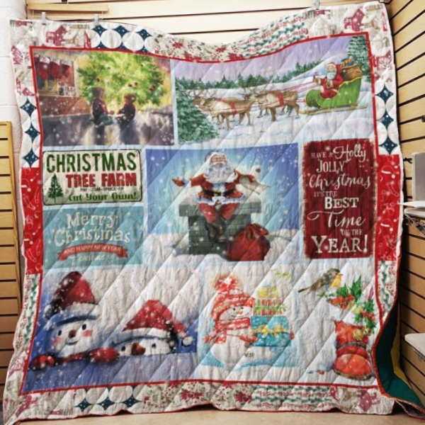 Its The Best Time Of The Year 3D Quilt Blanket