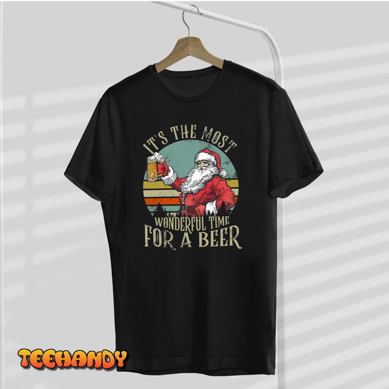 It’s the Most Wonderful Time For a Beer – Beer Lovers Unisex T-Shirt