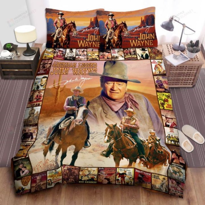 John Wayne All Over Printed Bedding Set