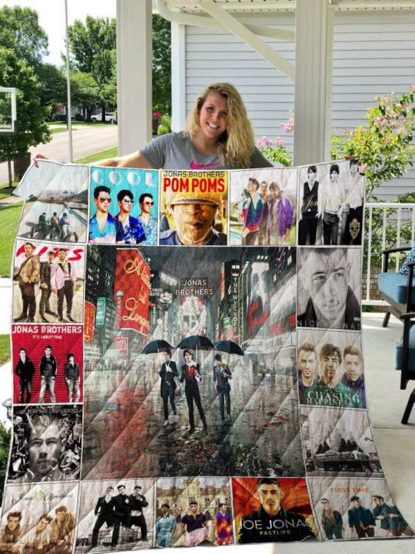 Jonas Brothers 3D Quilt Blanket