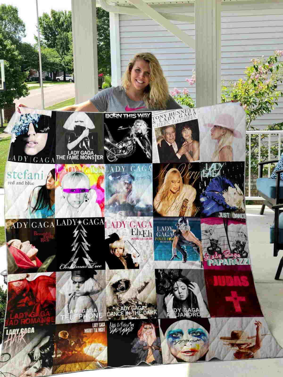 Lady Gaga’S Bests 3D Quilt Blanket