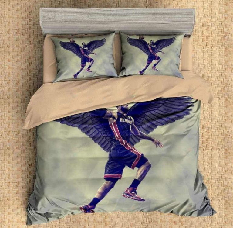 Lebron James All Over Printed Bedding Set