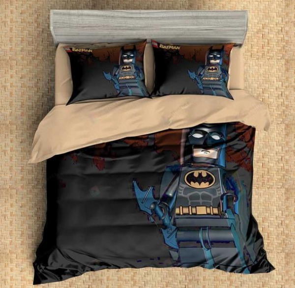 Lego Batman Superhero 3D Bedding Set