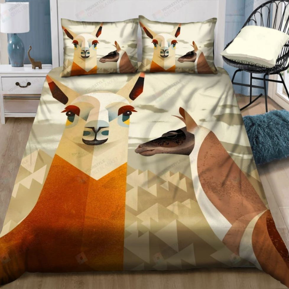 Llama All Over Printed Bedding Set