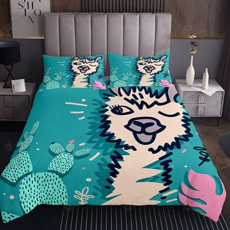 Llama Funny 3D Bedding Set