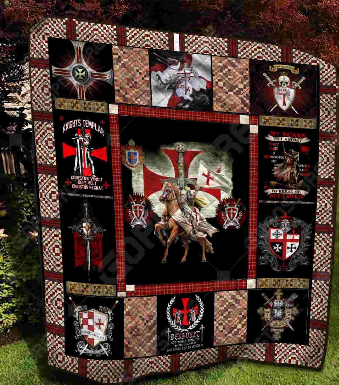 Love Knight 3D Quilt Blanket