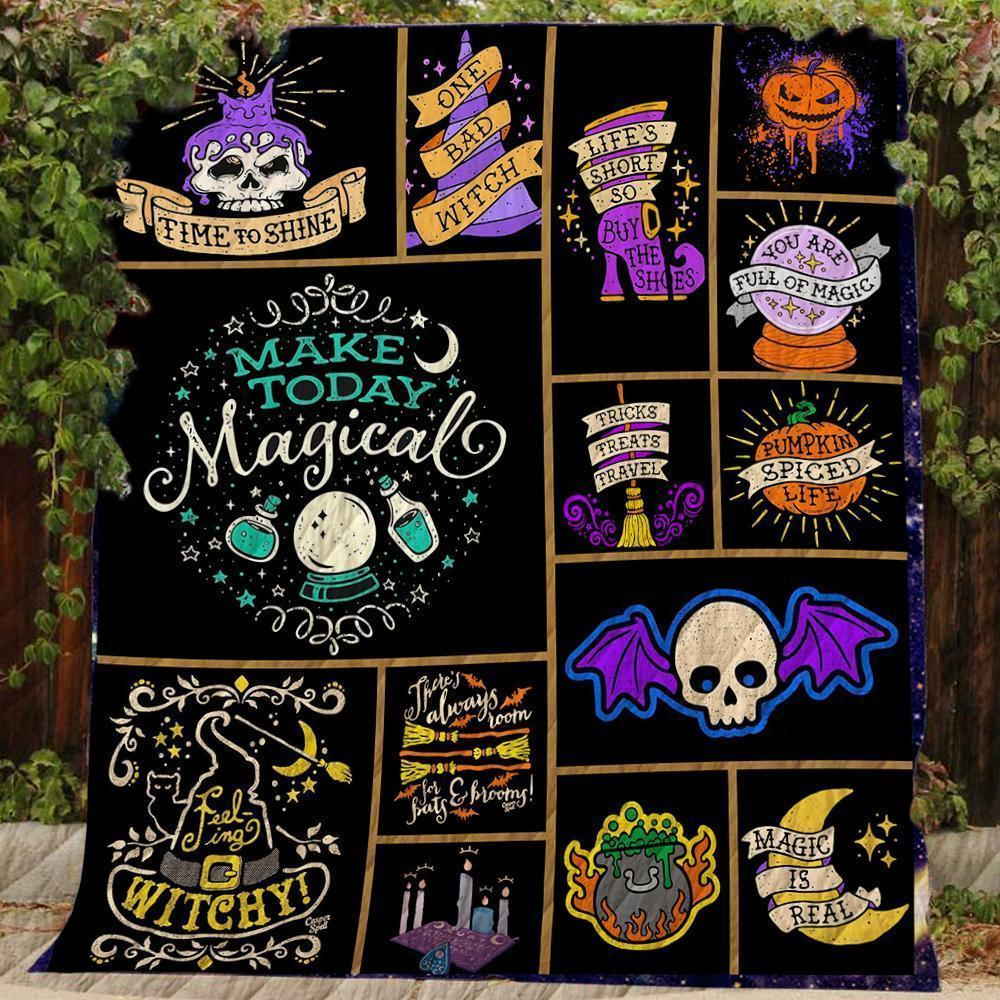 Magic Is Real Quilt Blanket