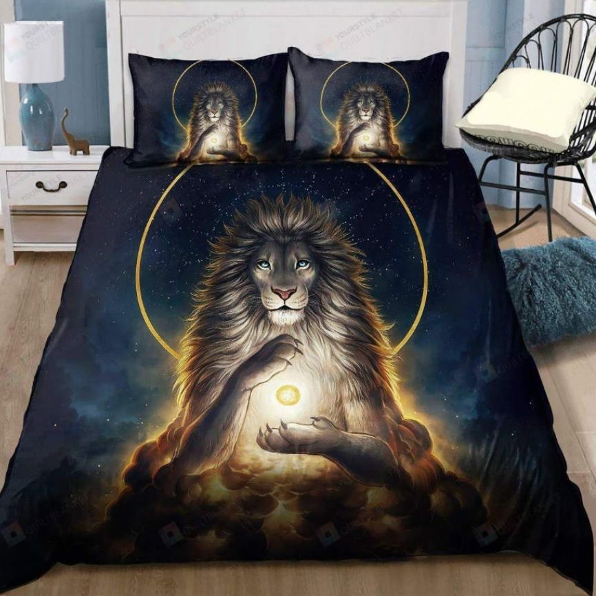 Magical Lion God 3D Bedding Set