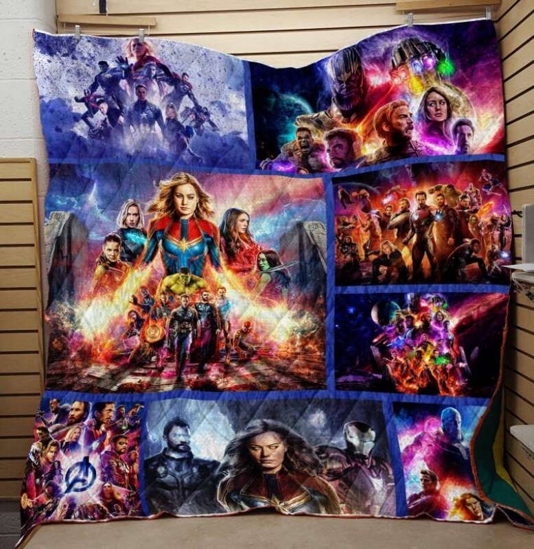 Marvel 3D Quilt Blanket