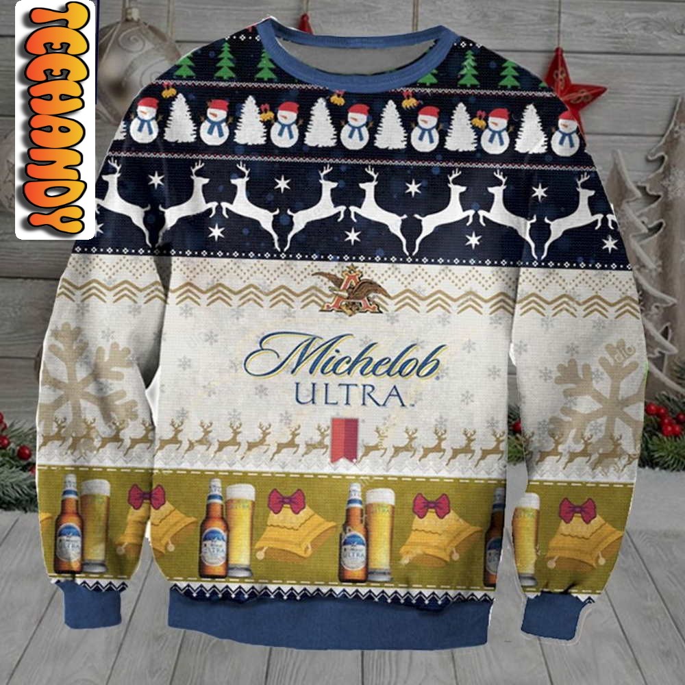 Michelob Ultra Gift in Christmas Ugly Sweater