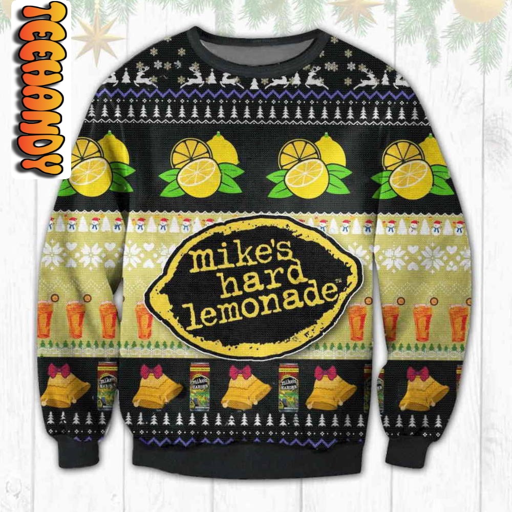 Mike’s Hard Lemonade Ugly Christmas Sweater