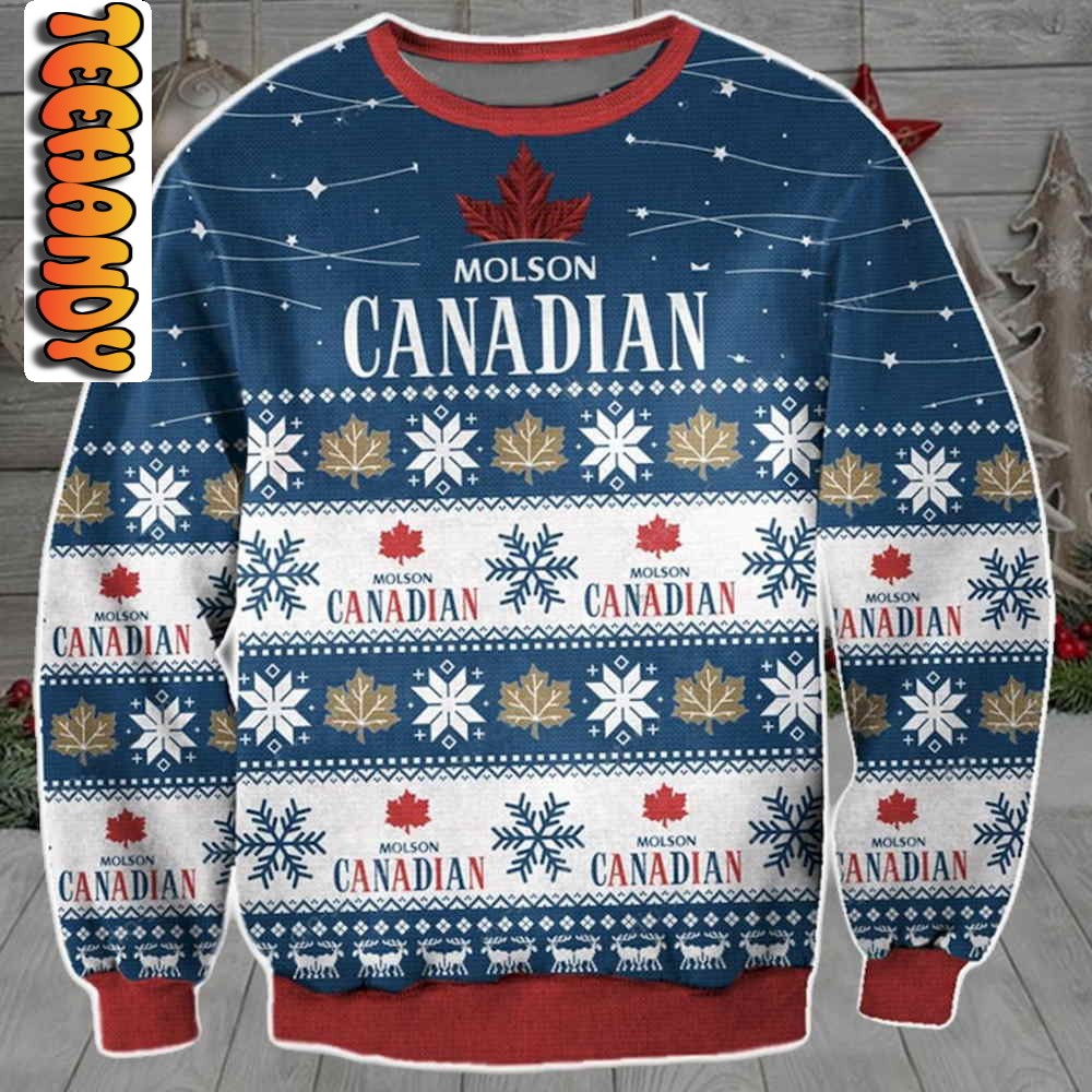 Molson Canadian Ugly Christmas Sweater