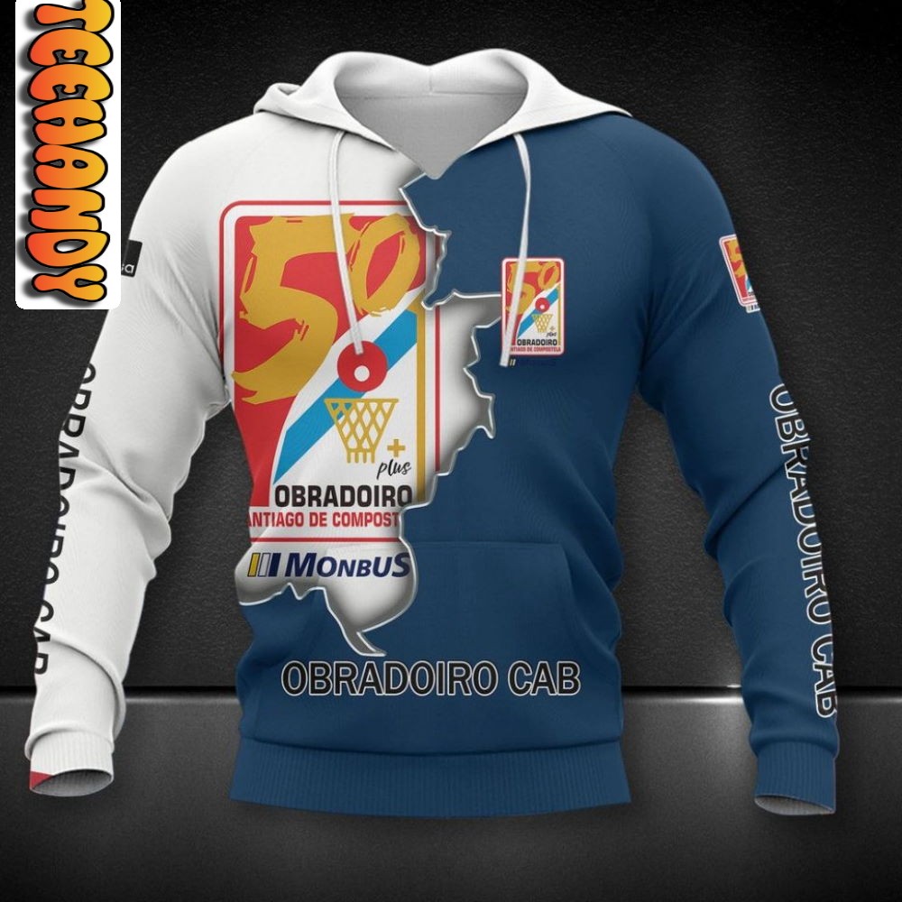 Monbus Obradoiro 3D Hoodie