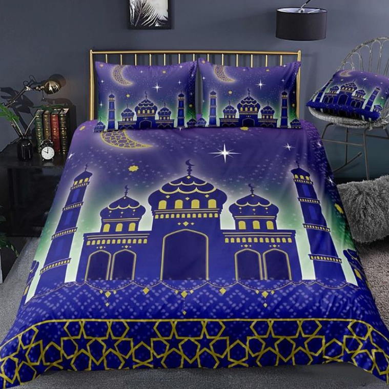 Muslim Palace Spread 3D Bedding Set