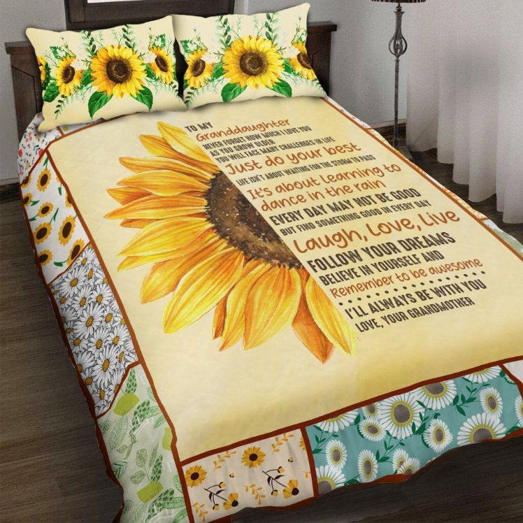 My Granddaughter I Love You 3D Bedding Set