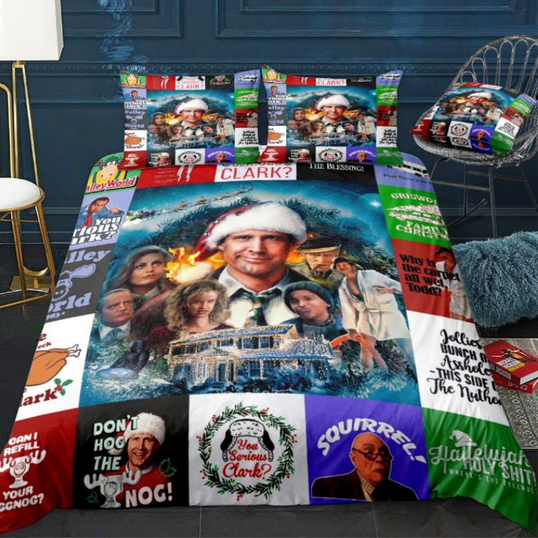 National Lampoons Christmas Vacation 3D Bedding Set