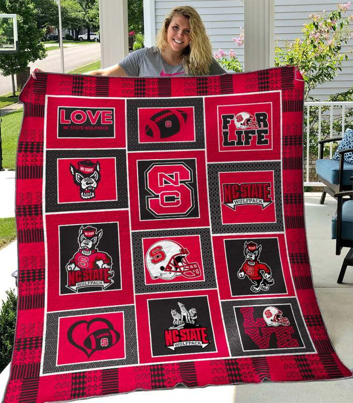 Nc State Wolfpack 3D Quilt Blanket