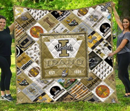 Ncaa Idaho Vandals 3D Quilt Blanket