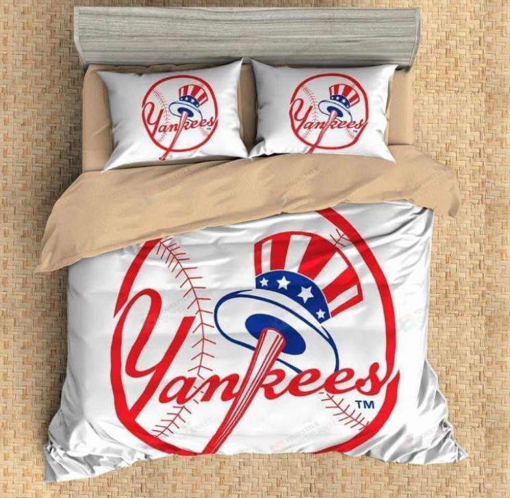 New York Yankees  All Over Printed 3D Bedding Set