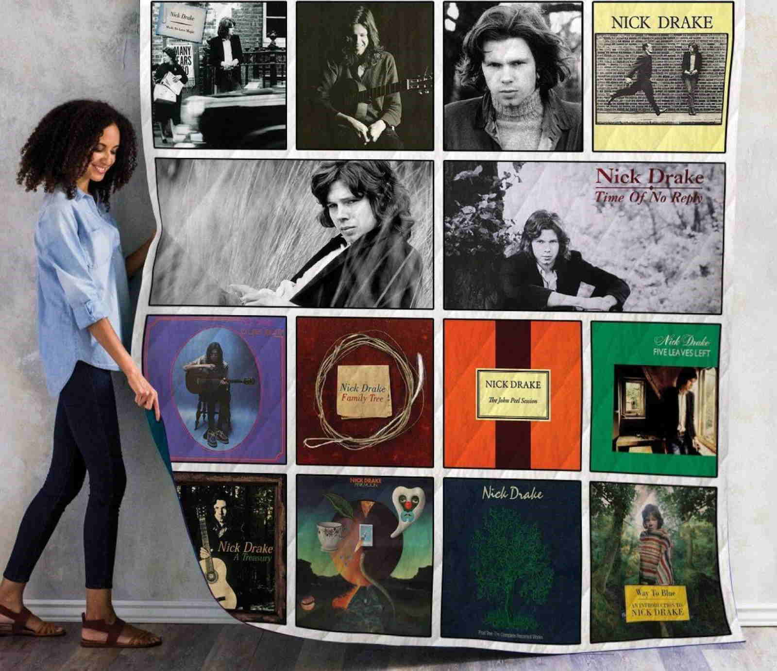 Nick Drake 3D Quilt Blanket