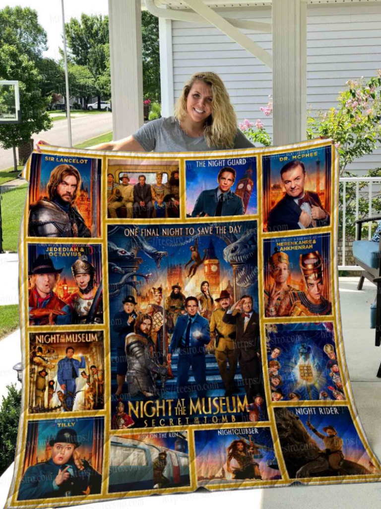 Night At The Museum Quilt Blanket