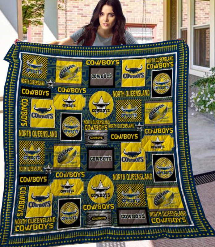 North Queensland Cowboys 3D Quilt Blanket