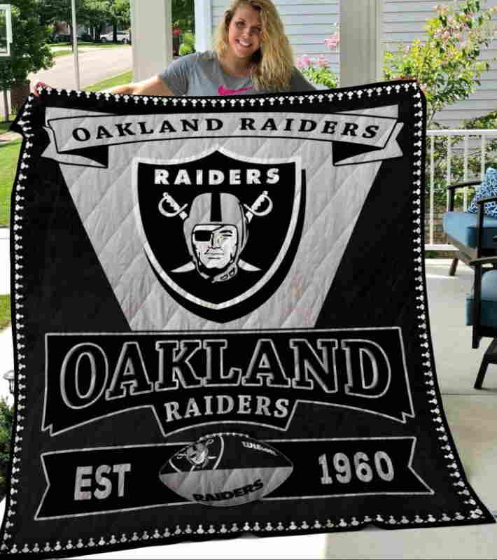 Okland Raiders 3D Quilt Blanket