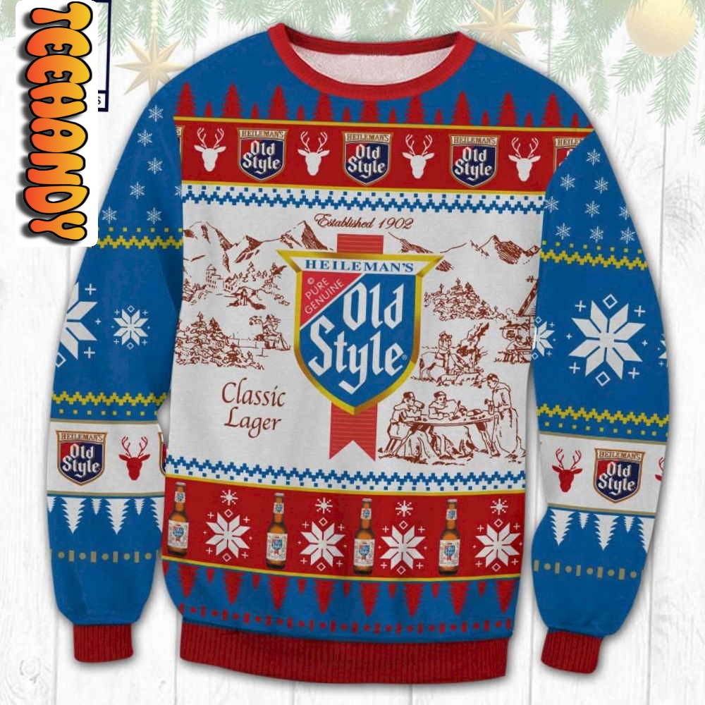 Old Style Classic Larger Ugly Christmas Sweater