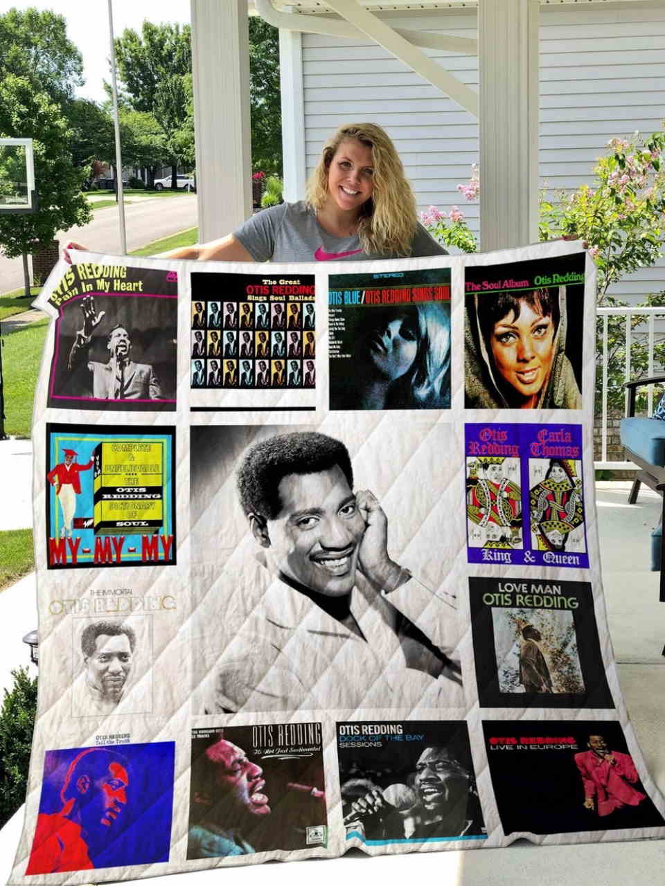 Otis Redding Quilt Blanket