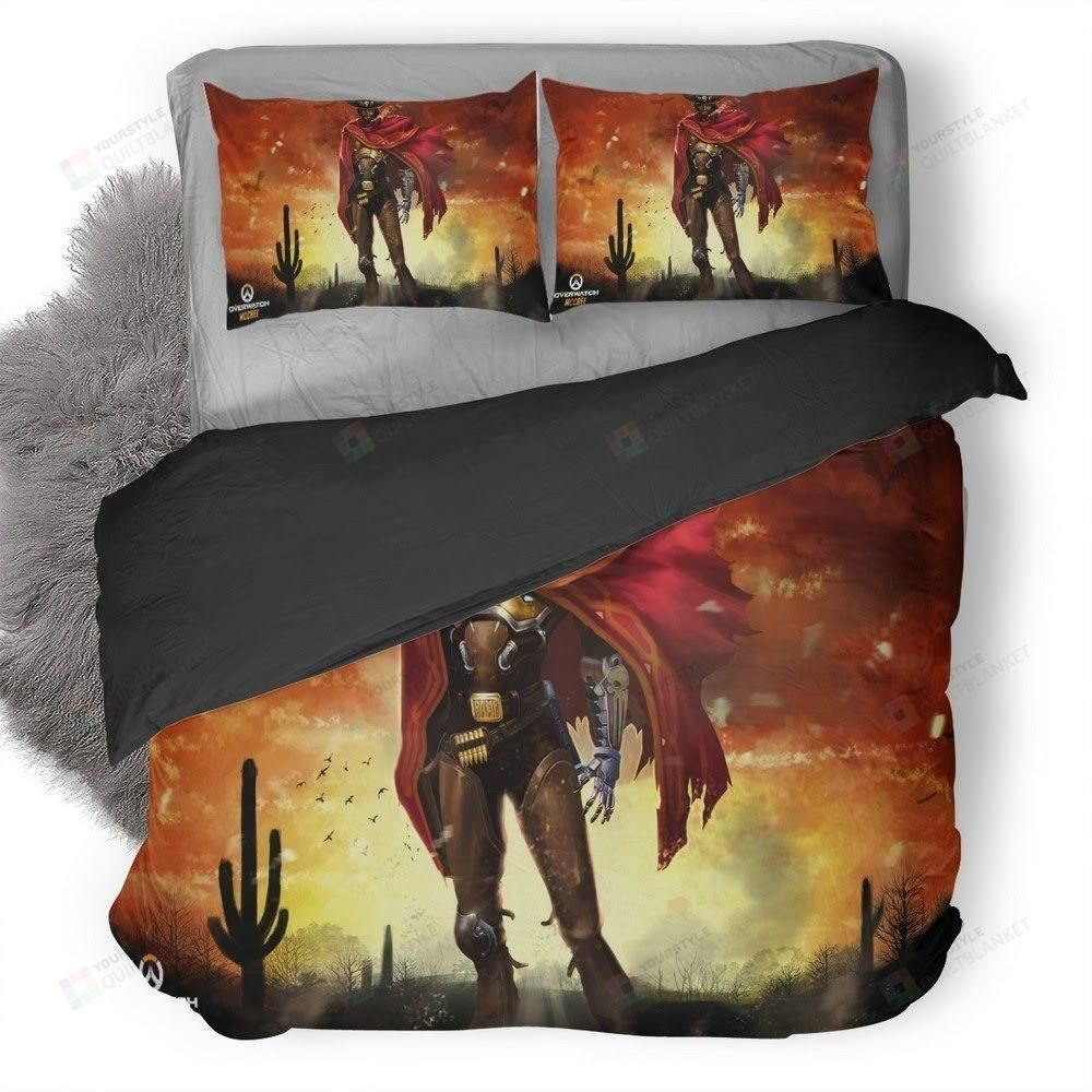 Overwatch Mccree All Over Printed 3D Bedding Set