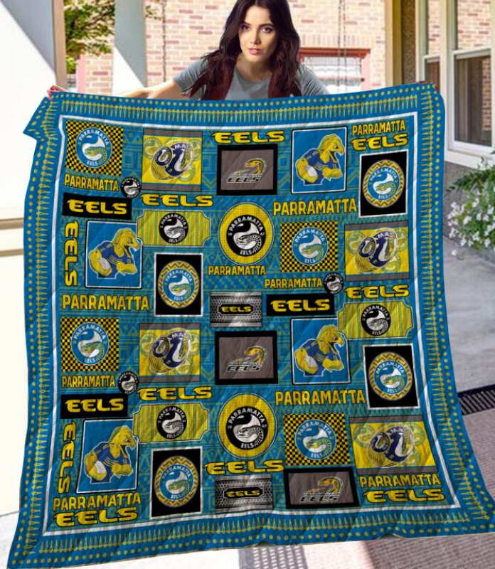 Paramatta Eels 3D Quilt Blanket