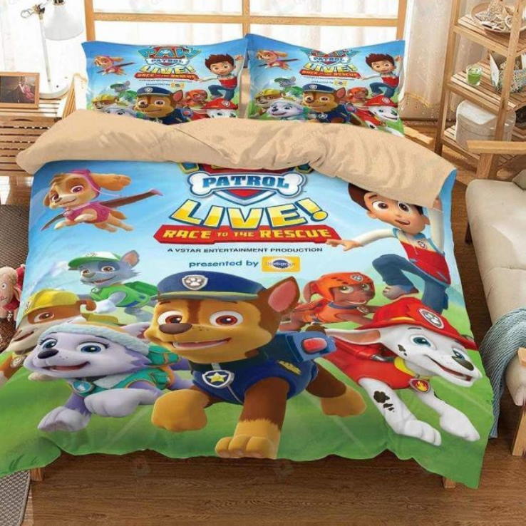 Paw Patrol 3D Bedding Set